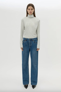 Camilla And Marc: Florian Turtleneck Top | Grey Marle