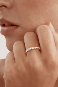 Jewellery 1: 18k Gold Vermeil Endless Summer Ring