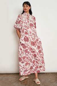 Zoe Kratzmann: Flutter Dress | Rose Paisley