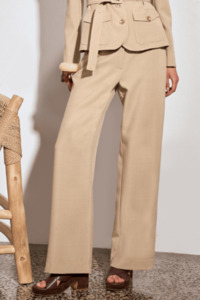 Zoe Kratzmann: Stride Pant | Hazelnut