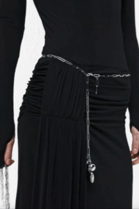 Maxi Dresses: Andrea L/S Maxi Dress | Black