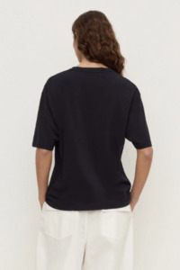 Tees: Kira Cotton Hemp Tee | True Navy