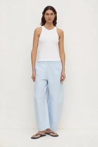 Assembly: Elaine Washed Cotton Pant | Powder Blue