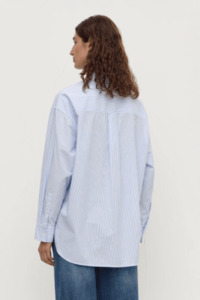 Avoca Stripe Shirt | Blue/White Stripe
