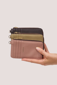 Saben: Winona Card Holder | Rosewater