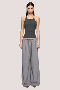 Zylan Drawstring Pant | Granite/Pale Grey