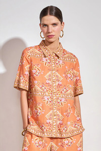 Zoe Kratzmann: Glare Top | Marigold Glow