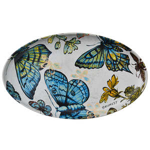 Robert Gordon: ROBERT GORDON - BUTTERFLIES BROMLEY OVAL PLATTER