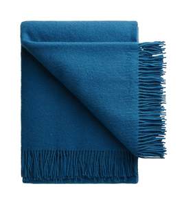 Sale: WEAVE -  Nevis Wool Throw Petrol