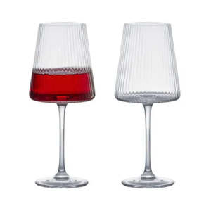 Kitchen Serveware Ceramic Pottery: Anton Studio - Set of 2 Wine Glasses