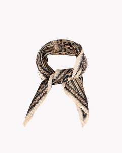 Gifts Under 100: Deedee Pleated Scarf – Black
