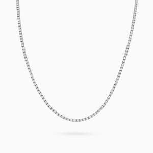 CALI DIAMOND TENNIS NECKLACE