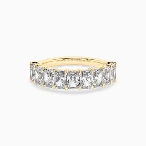 Diamond Coloured Stone Rings: ALORA RADIANT BAND