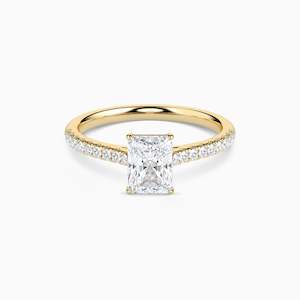 Engagement: LUNA RADIANT ACCENTED SOLITAIRE
