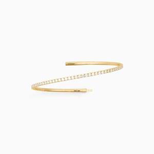 NEVE FLEXIBLE DIAMOND BANGLE