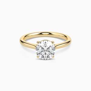 Mila Round Cathedral Solitaire