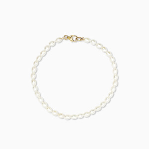 Coloured Stone Pearl Bracelets: ZOE PEARL BRACELET