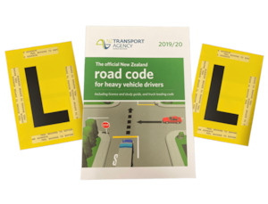 ROAD CODE FOR HEAVY VEHICLE WITH LEARNERS "L" PLATE - LATEST EDITION