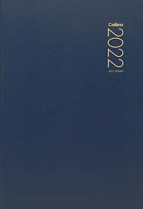 COLLINS DIARY A52 NAVY EVEN YEAR