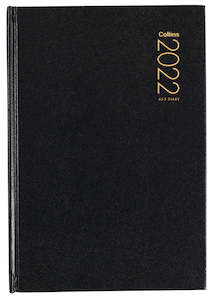 Diaries Calendars: COLLINS DIARY A53 BLACK EVEN YEAR