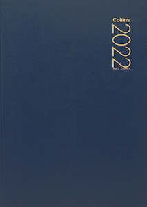 Diaries Calendars: COLLINS DIARY A43 NAVY EVEN YEAR