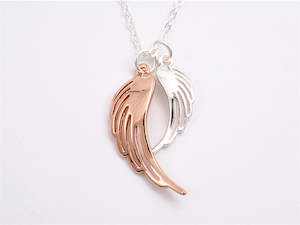 Kiwiana Jewellery: Kiwicraft Angel Wings Pendant With Box
