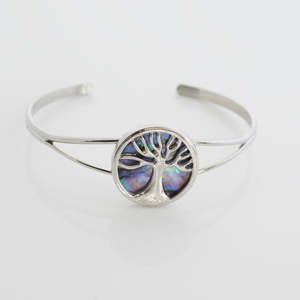 Paua - Kauri Tree Bangle