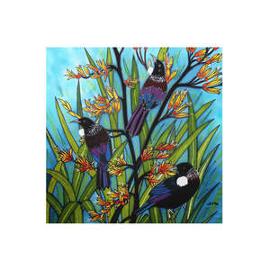 Ceramic Arts: Jo May Textured 3Tuis - 3D Cork Backing Ceramic Tile - Wall Hanging