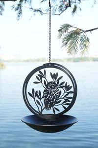 Metal Bird Feeder Hanging - Morepork