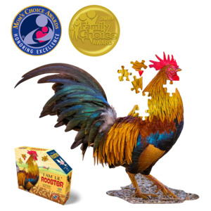 MaDD Capp Jigsaw Puzzle - I AM LIL ROOSTER - 100 Piece