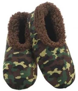 Slumbies - Men's Medium Camo Forest Green Foot Covering