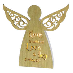 Specials: Starlight Angel Plaque LED - HOME