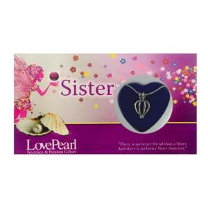 Specials: SISTER - LOVE PEARL NECKLACE & PENDANT GIFTSET