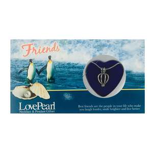 Love Pearl Giftset: FRIENDS - LOVE PEARL NECKLACE & PENDANT GIFTSET