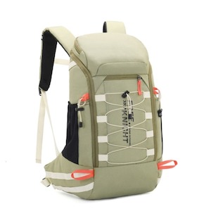 Camping And Outdoors: 40L Hiking/Adventure Backpack, Water Resistant, Rain Cover, Free Knight FN FK0398