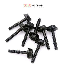 Rc Parts: RC Part 6058, Wheel Lock Screw, 8 Pack