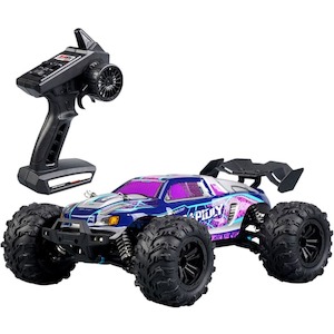 Rc Hobby And Toys: JJRC RC Q132 4WD Monster Buggy, Up to 38km/h, 390 Motor, Metal parts, LED Lights
