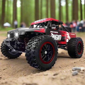 Rc Hobby And Toys: JJRC RC C8805 4WD Rigid Pro Truck, Up to 48km/h, Carbon Brush Motor, Metal parts, LED Lights
