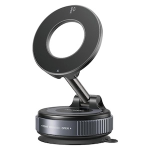 Automotive: Joyroom ZS501 Vacuum MagSafe Phone Holder, Mag Ring Included