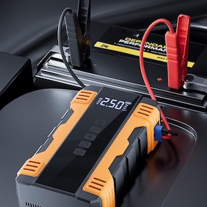 Suitu ST-9645 Emergency Car Jump Starter and Power Bank, Air Compressor