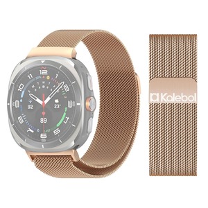 Samsung Galaxy Watch Ultra 47mm / Ultra 2025 Kalebol Milan Magnetic SS Watch Strap