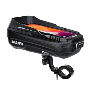 WILD MAN XT3S 360° Rotating Waterproof Bike Hard Shell Handlebar Case