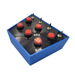 RCLITE - Compact Sim Racing Button Box, 10 Buttons