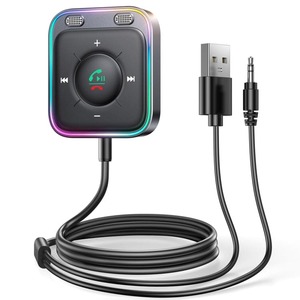 Automotive: CB3 Bluetooth Wireless Receiver, BT5.3, USB or Aux, Dual Mics