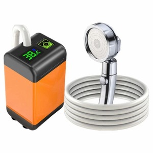 7800mAh Outdoor Camping Electric Shower with Smart Temperature Monitoring