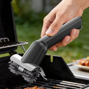 Camping And Outdoors: Electric Grill Brush, Stainless Steel, Hard Bristle, 2 Speeds