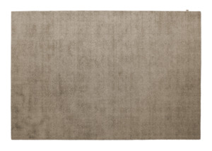 Tip Sheared Wool Rug Mink