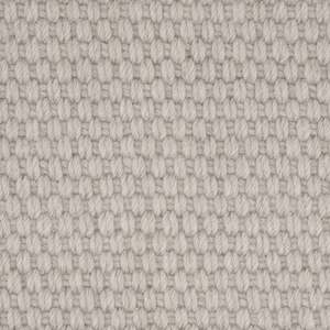 Samples: Basket Weave Wool Rug Sample Chalk