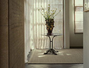 Wool: Lattice Weave Rug Verde