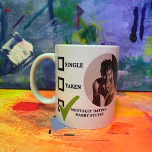 Political: Mentally dating Harry styles mug